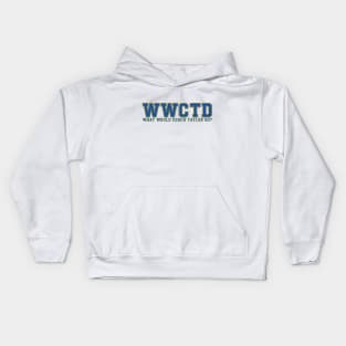 What Would Coach Taylor Do? Panthers Text Only Kids Hoodie